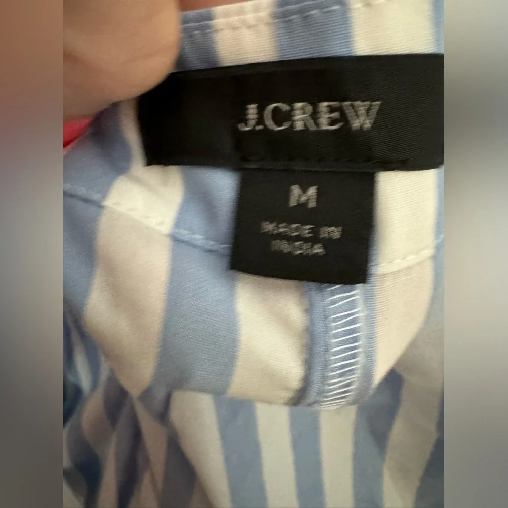 J. Crew Harborfront Carol Stripe Dress in Size Medium
